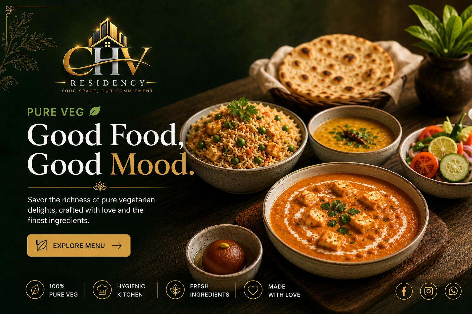 Pure Vegetarian Food